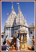 Shri Swaminarayan Mandir, Junagadh, built by Bhagwan Swaminarayan