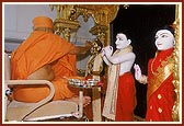... Shri Harikrishna Maharaj and Shri Radha Krishna Dev