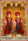 Bhagwan Swaminarayan and Aksharbrahma Gunatitanand Swami