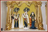 Shri Harikrishna Maharaj and Shri Radha-Krishna Dev