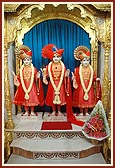 Bhagwan Swaminarayan, Aksharbrahma Gunatitanand Swami and Shri Gopalanand Swami