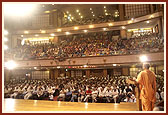 Dignitaries during satsang assembly