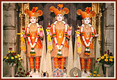 Bhagwan Swaminarayan, Aksharbrahma Gunatitanand Swami and Shri Gopalanand Swami