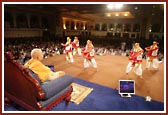Youths perform a traditional dance