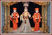 Bhagwan Swaminarayan, Aksharbrahma Gunatitanand Swami and Shri Gopalanand Swami