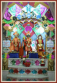 Shri Harikrishna Maharaj and Shri Radha Krishna Dev