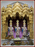 Bhagwan Swaminarayan, Aksharbrahman Gunatitanand Swami and Shri Gopalanand Swami