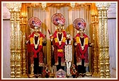 Bhagwan Swaminarayan, Aksharbrahma Gunatitanand Swami and Shri Gopalanand Swami