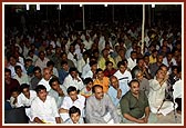   Devotees during Chopada pujan rituals