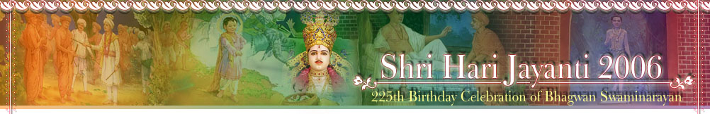 225th Birthday of Bhagwan Swaminarayan and Ramnavmi