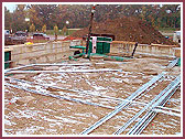 Electrical conduit under main prayer hall