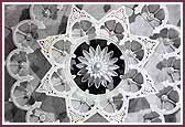 Intricately carved ceilings