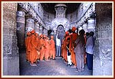 In the Chaitya Hall (Shrine Hall)